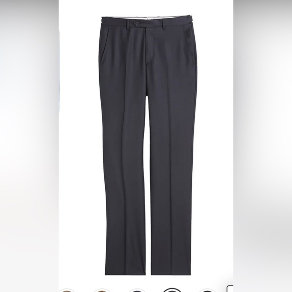 Santorelli Italian Luxury Serge Wool Dress Pants 🇮🇹 - Picture 4 of 14